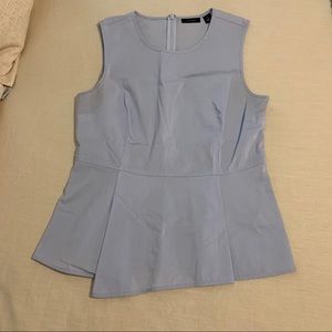 Halogen peplum tank